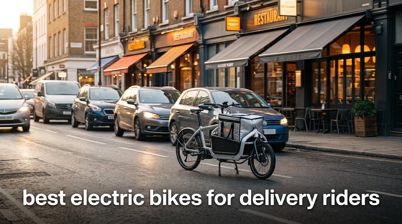 best electric bikes for delivery riders