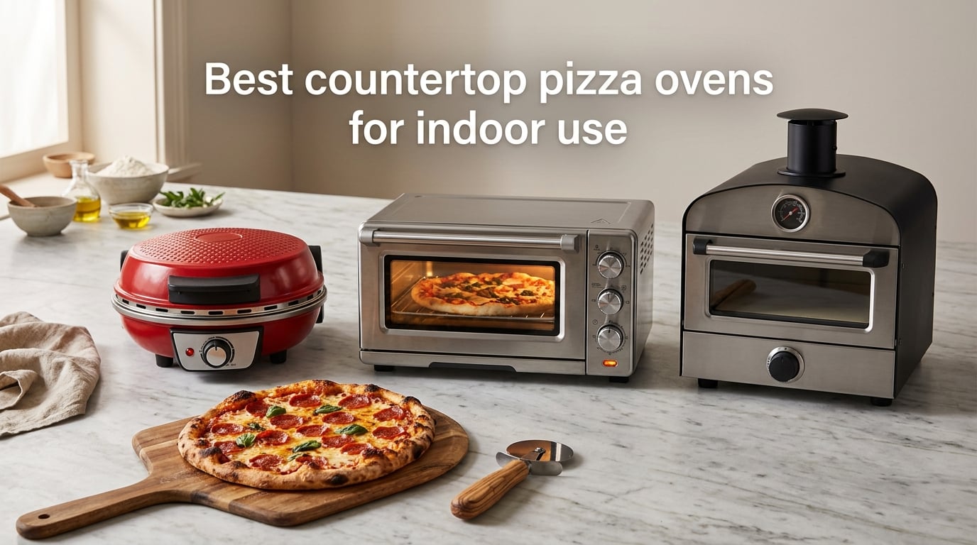 Best countertop pizza ovens for indoor use