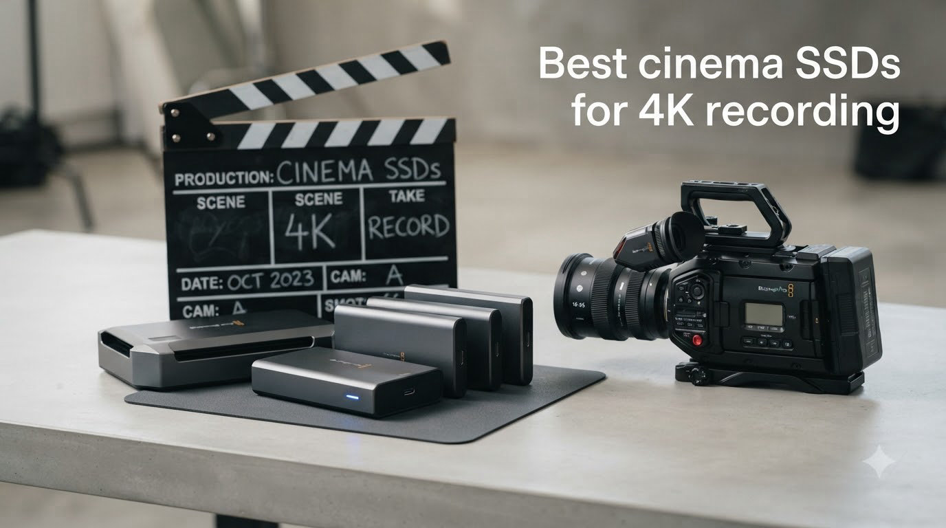 Best cinema SSDs for 4K recording
