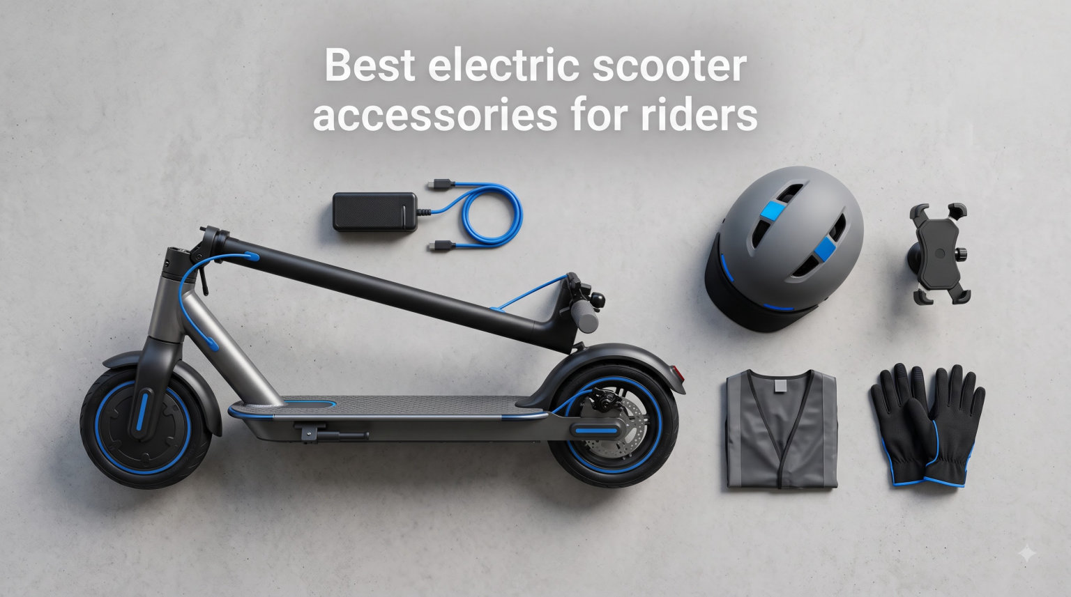 Best electric scooter accessories for riders