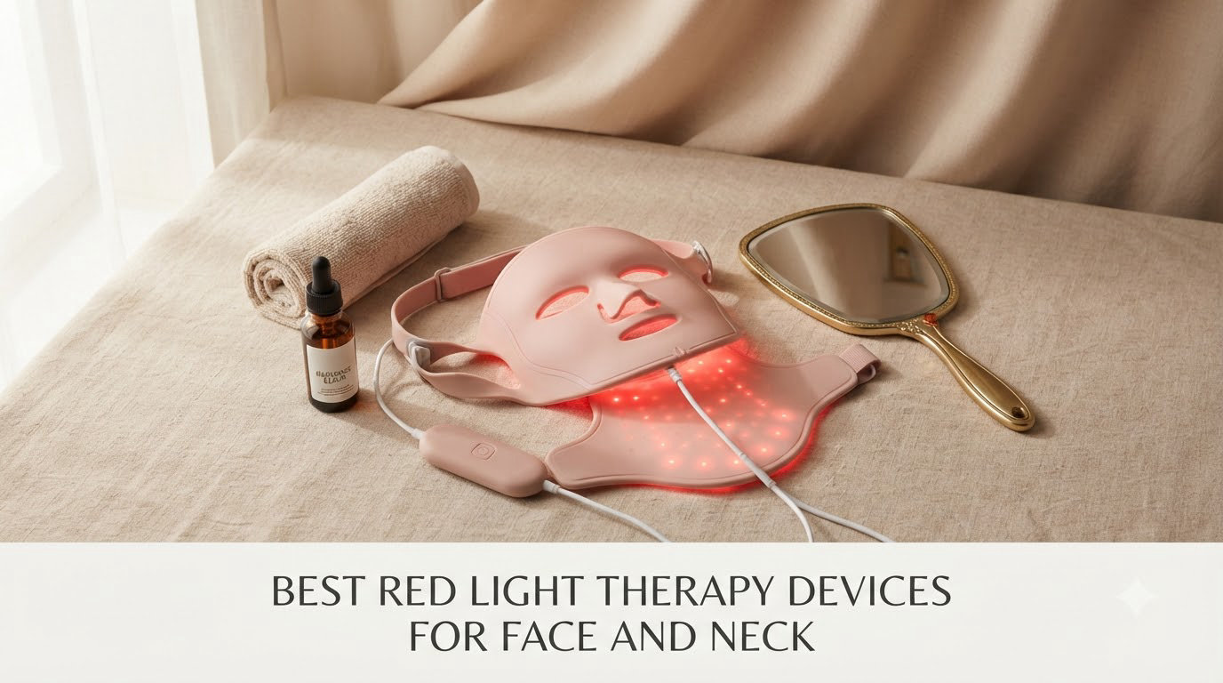 Best red light therapy devices for face and neck