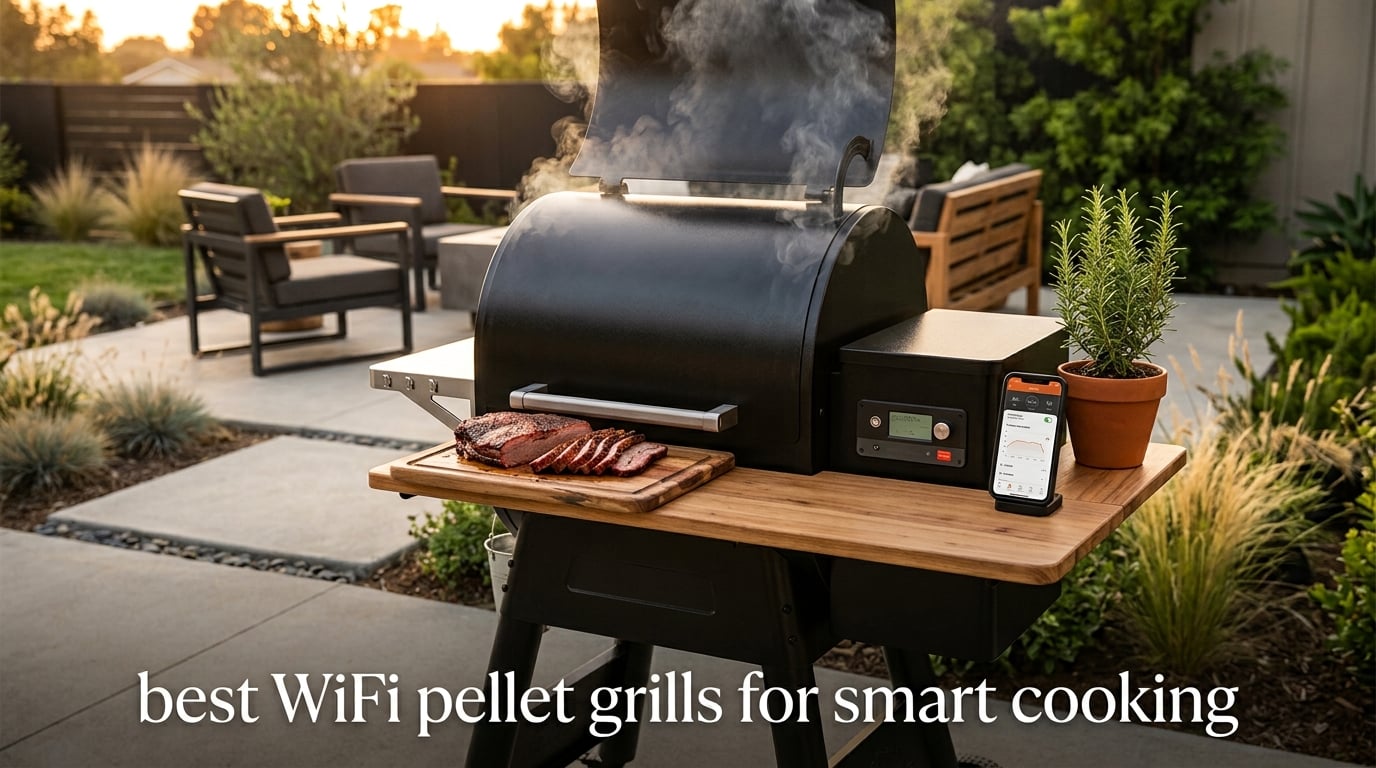 best WiFi pellet grills for smart cooking