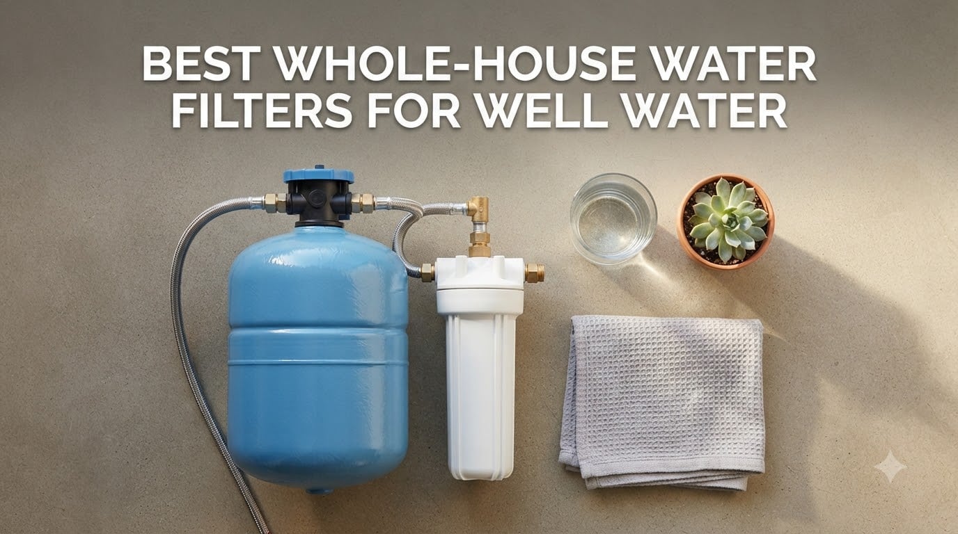 best whole-house water filters for well water