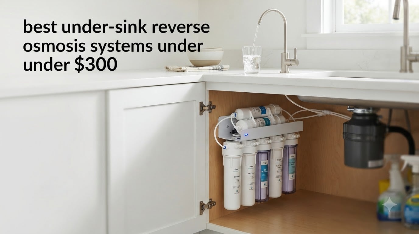best under-sink reverse osmosis systems under $300