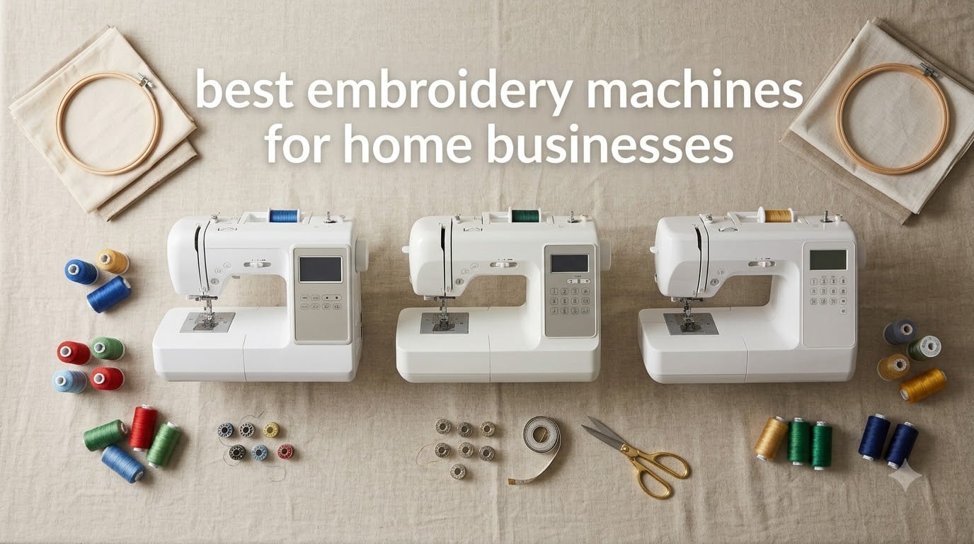 best embroidery machines for home businesses