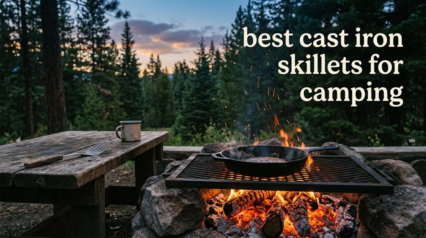 best cast iron skillets for camping