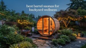 best barrel saunas for backyard wellness