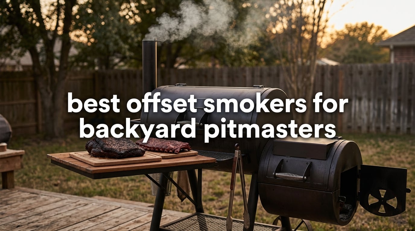 best offset smokers for backyard pitmasters