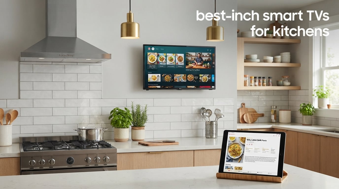 best 32-inch smart TVs for kitchens