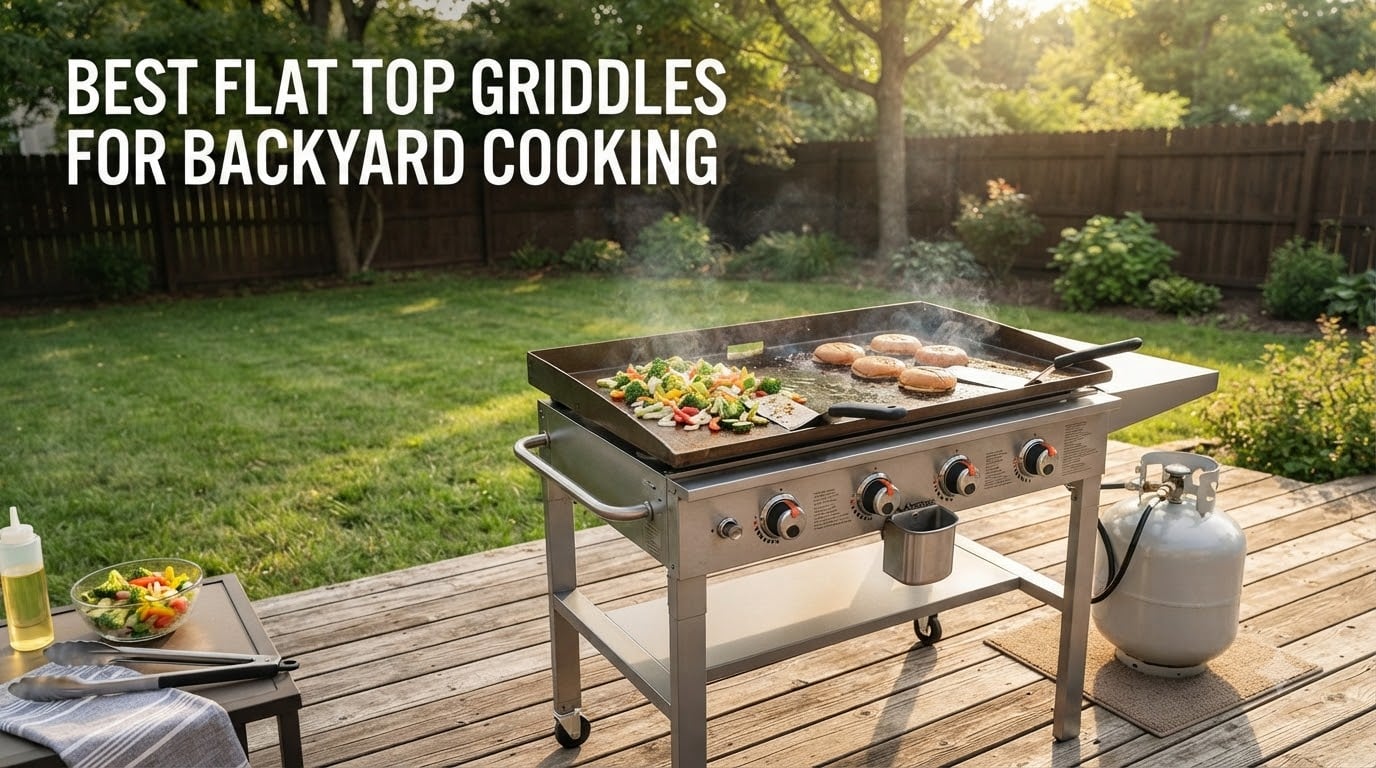 best flat top griddles for backyard cooking