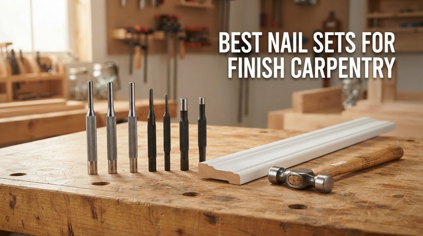 best nail sets for finish carpentry