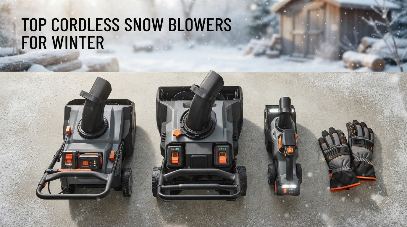 Top cordless snow blowers for winter