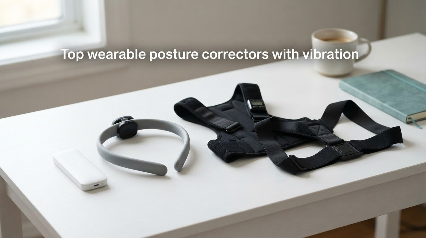 Top wearable posture correctors with vibration