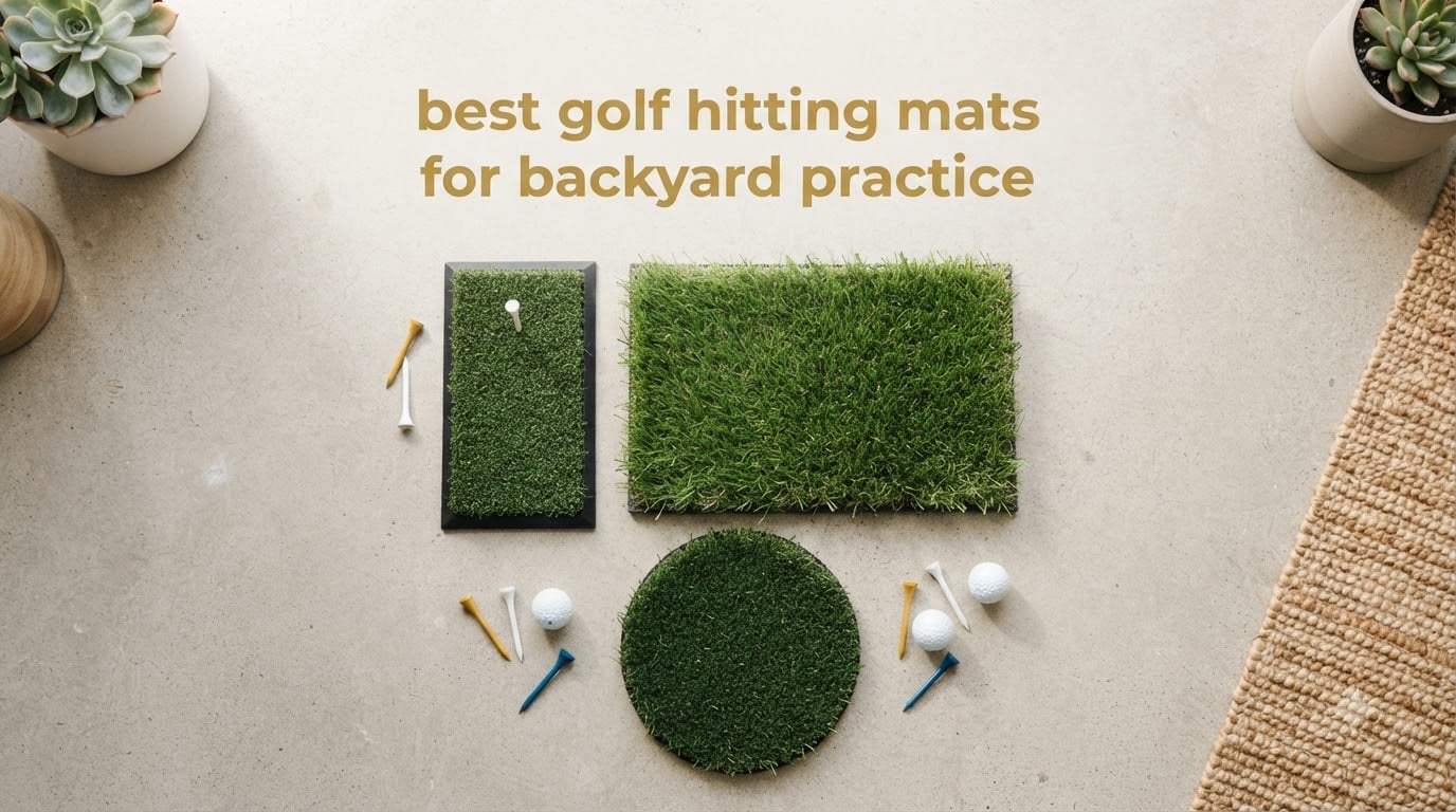 best golf hitting mats for backyard practice