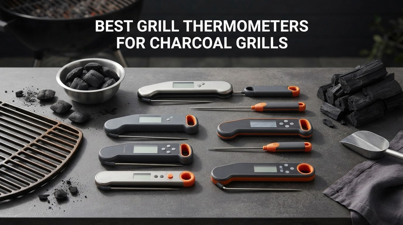 best grill thermometers for charcoal grills