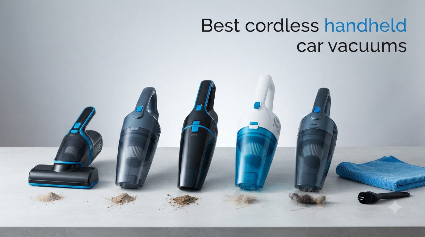 Best cordless handheld car vacuums