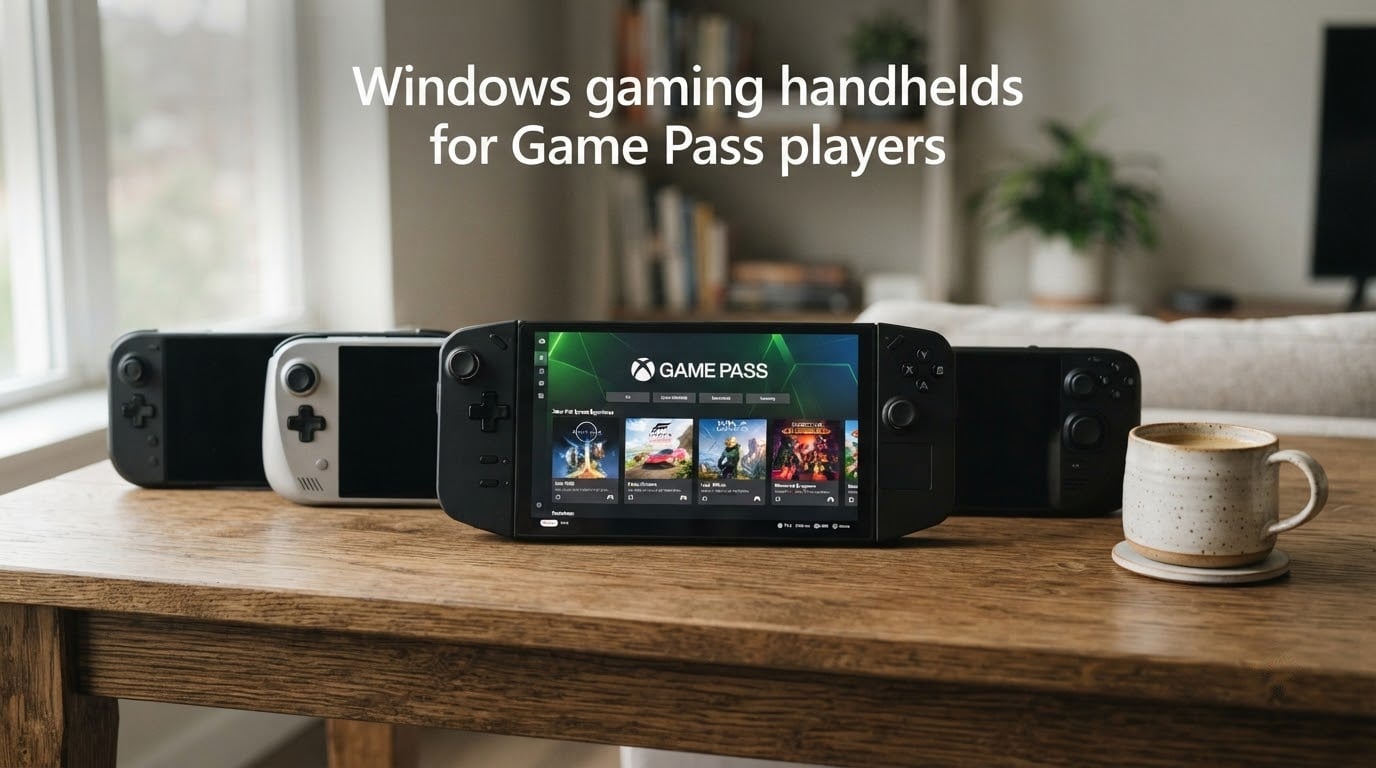 Windows gaming handhelds for Game Pass players