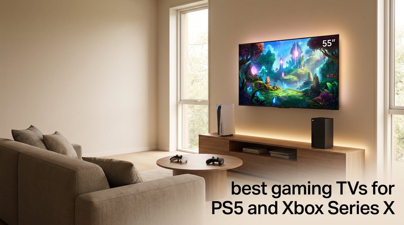 best gaming TVs for PS5 and Xbox Series X