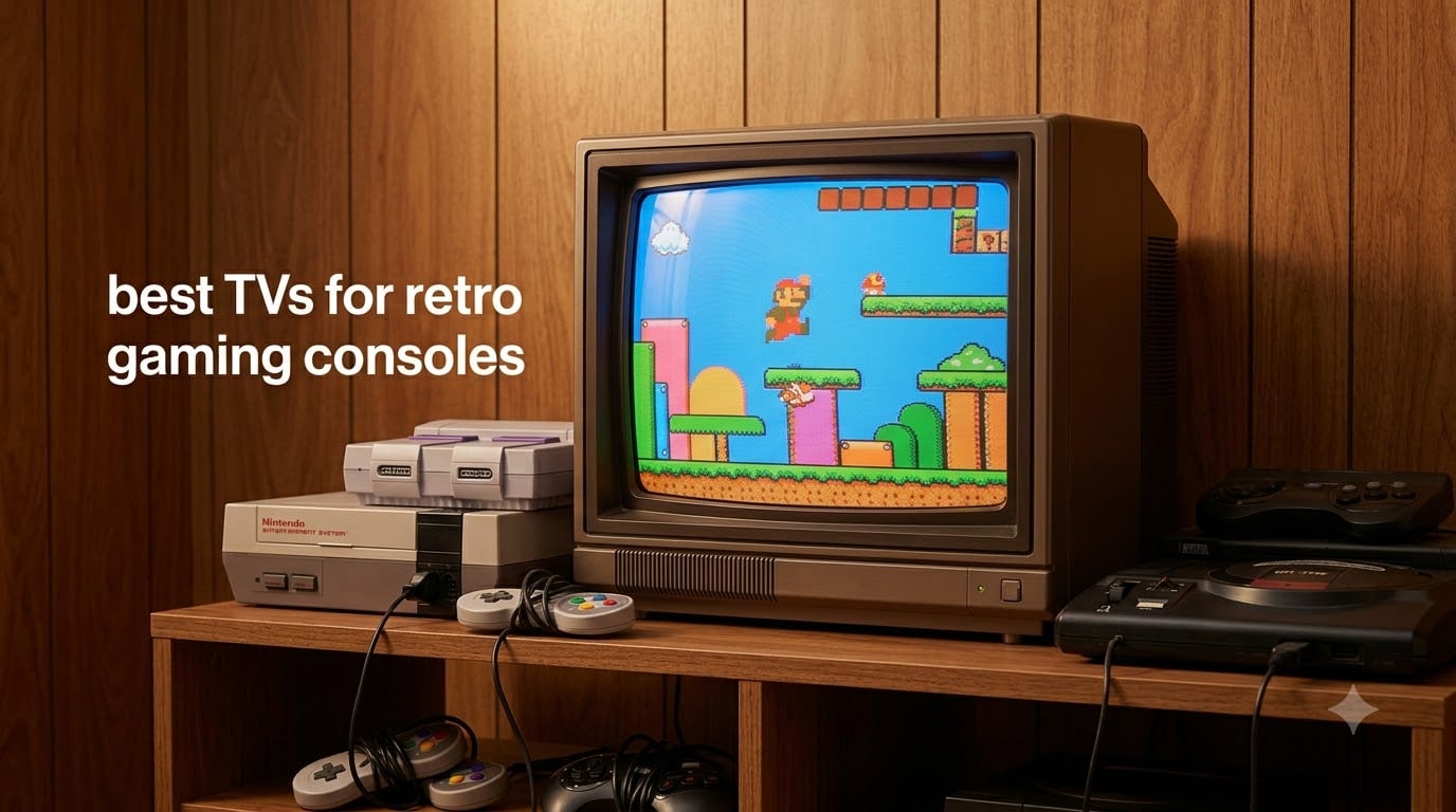 best TVs for retro gaming consoles