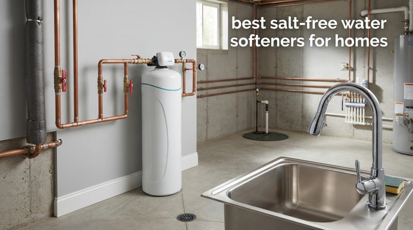 best salt-free water softeners for homes
