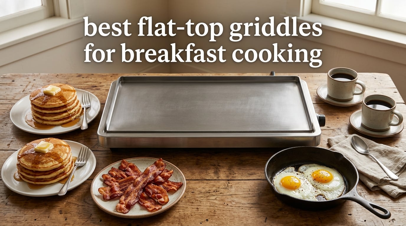best flat-top griddles for breakfast cooking