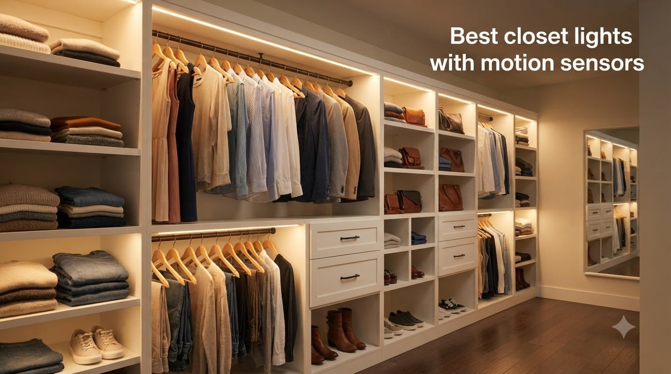 Best closet lights with motion sensors