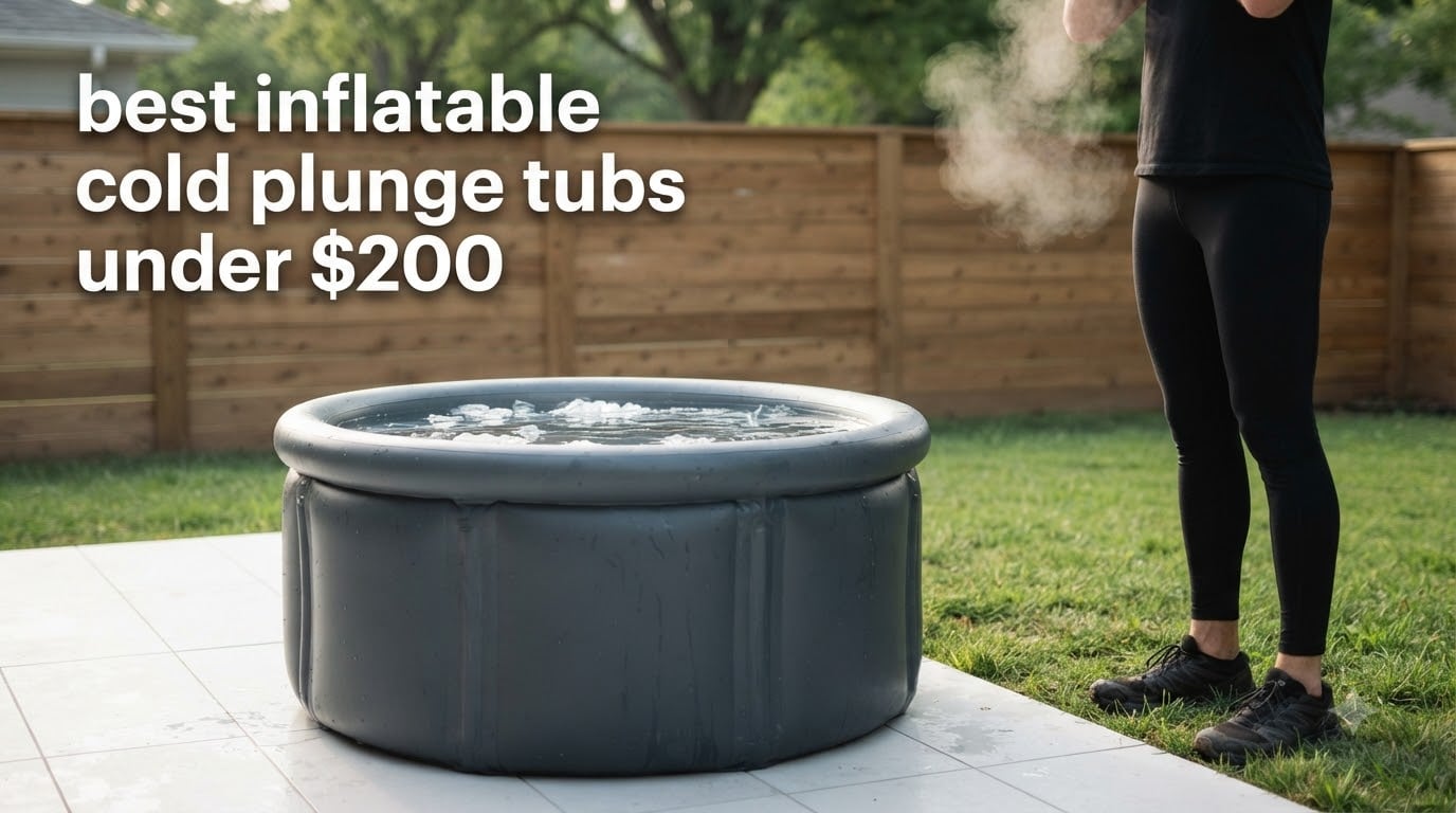 best inflatable cold plunge tubs under $200