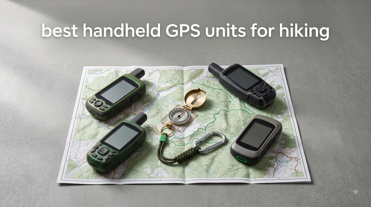 best handheld GPS units for hiking