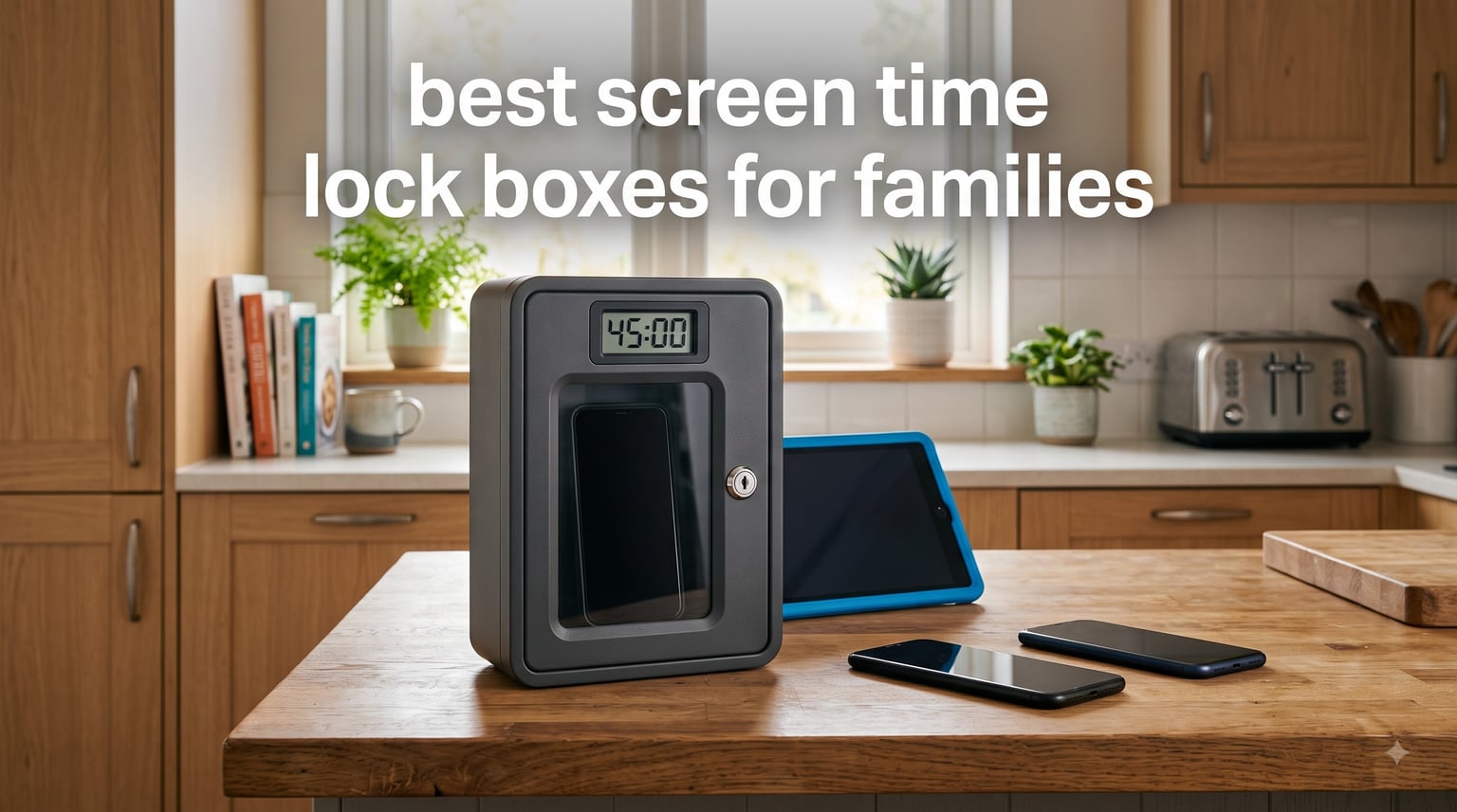 best screen time lock boxes for families