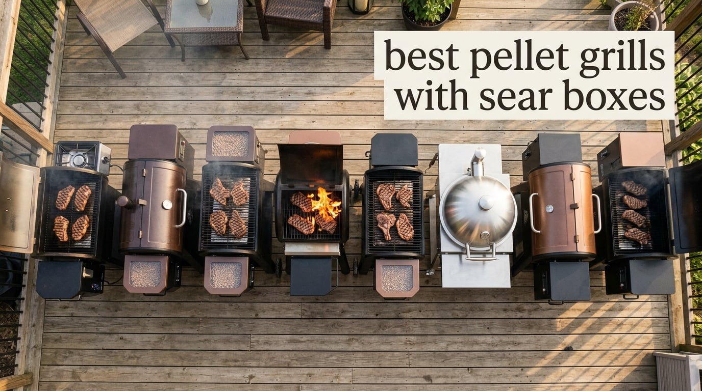 best pellet grills with sear boxes