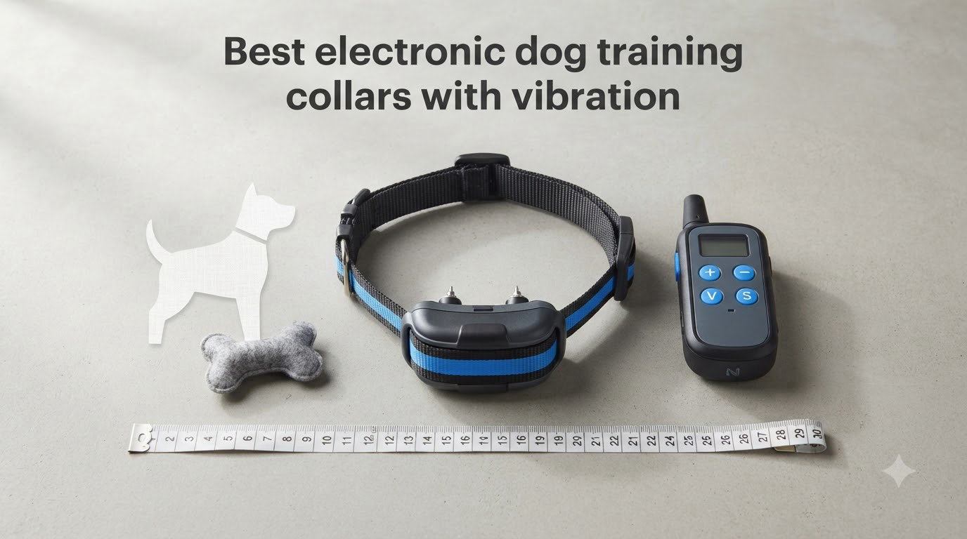 Best electronic dog training collars with vibration