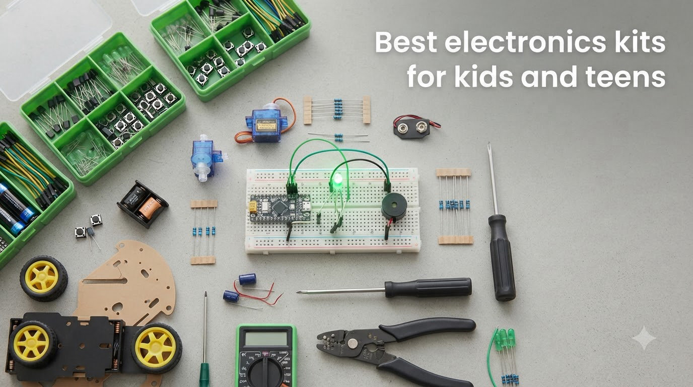 Best electronics kits for kids and teens
