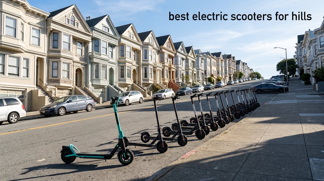 best electric scooters for hills