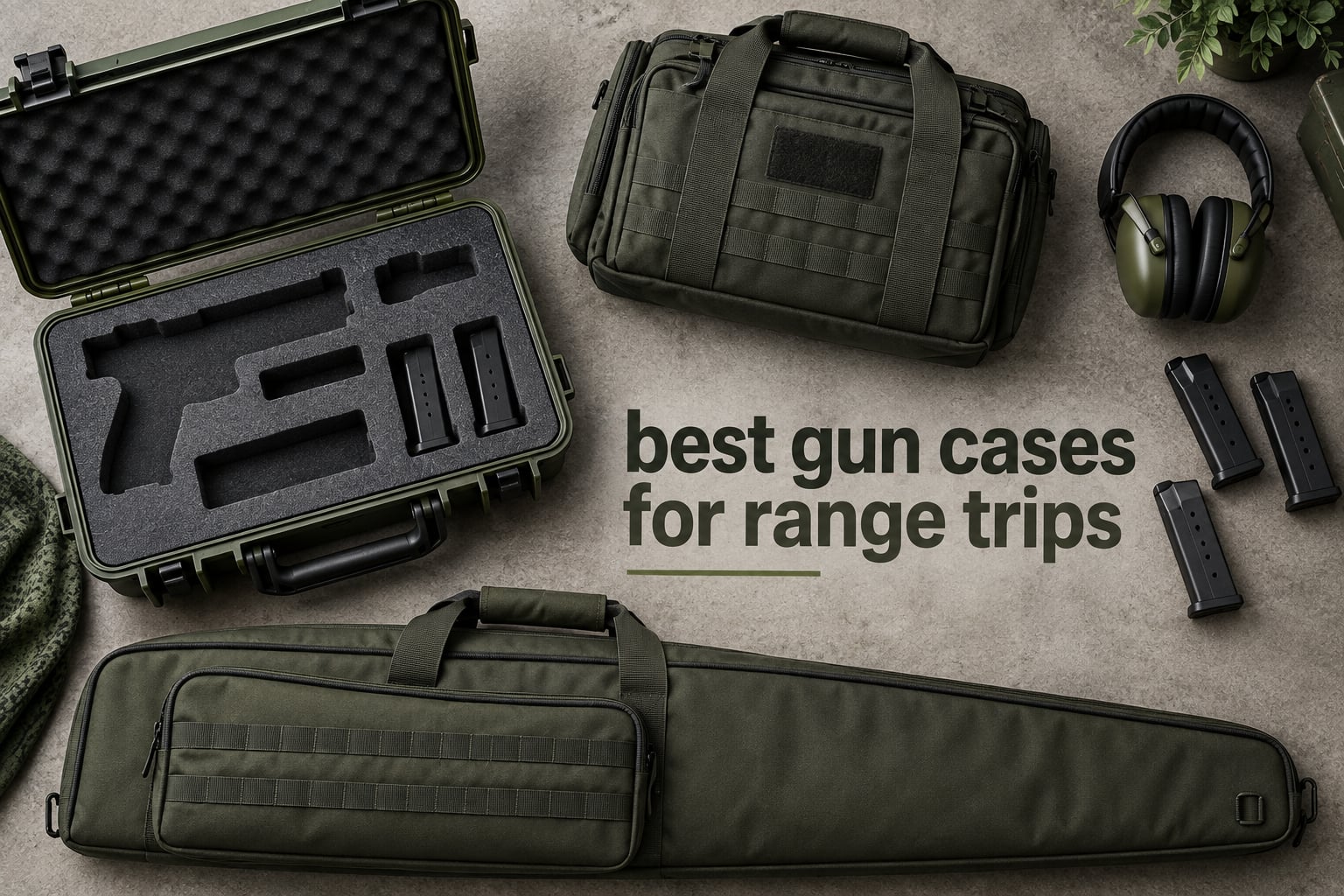 best gun cases for range trips