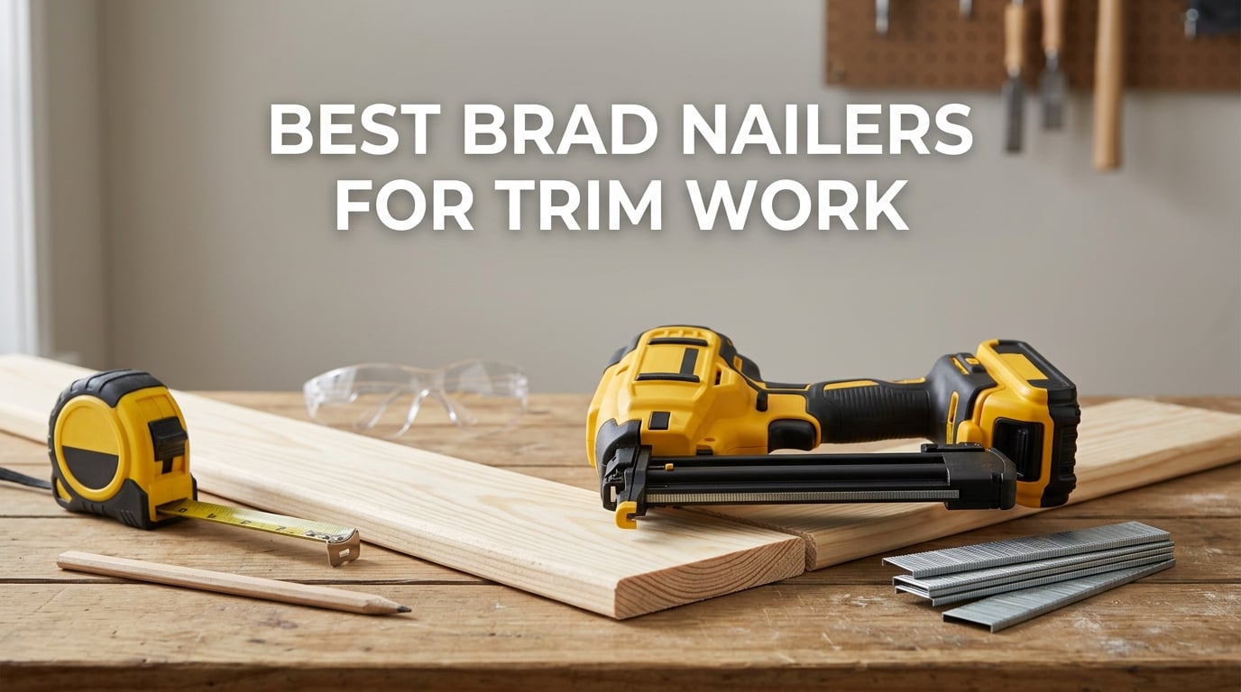 best brad nailers for trim work