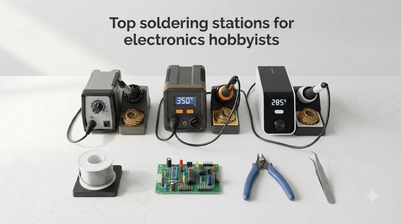 Top soldering stations for electronics hobbyists