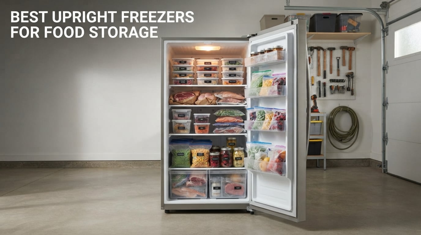 best upright freezers for food storage