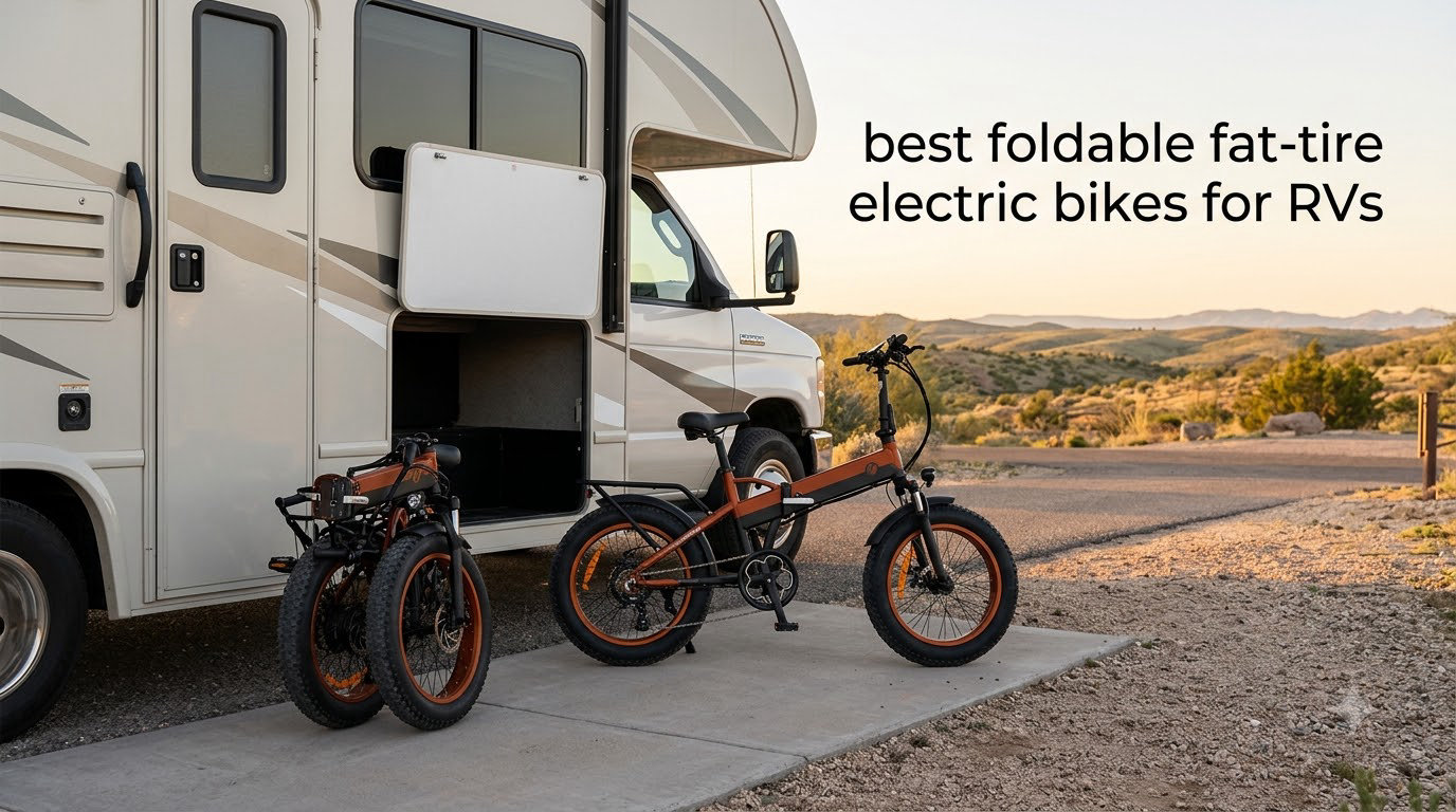best foldable fat-tire electric bikes for RVs