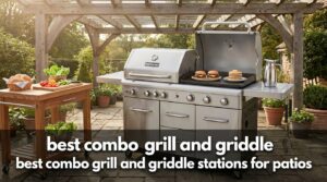 best combo grill and griddle stations for patios