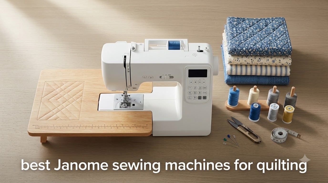 best Janome sewing machines for quilting