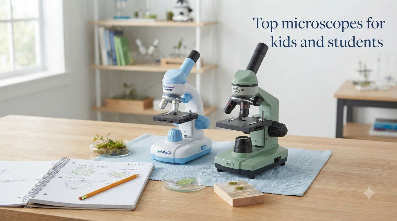 Top microscopes for kids and students