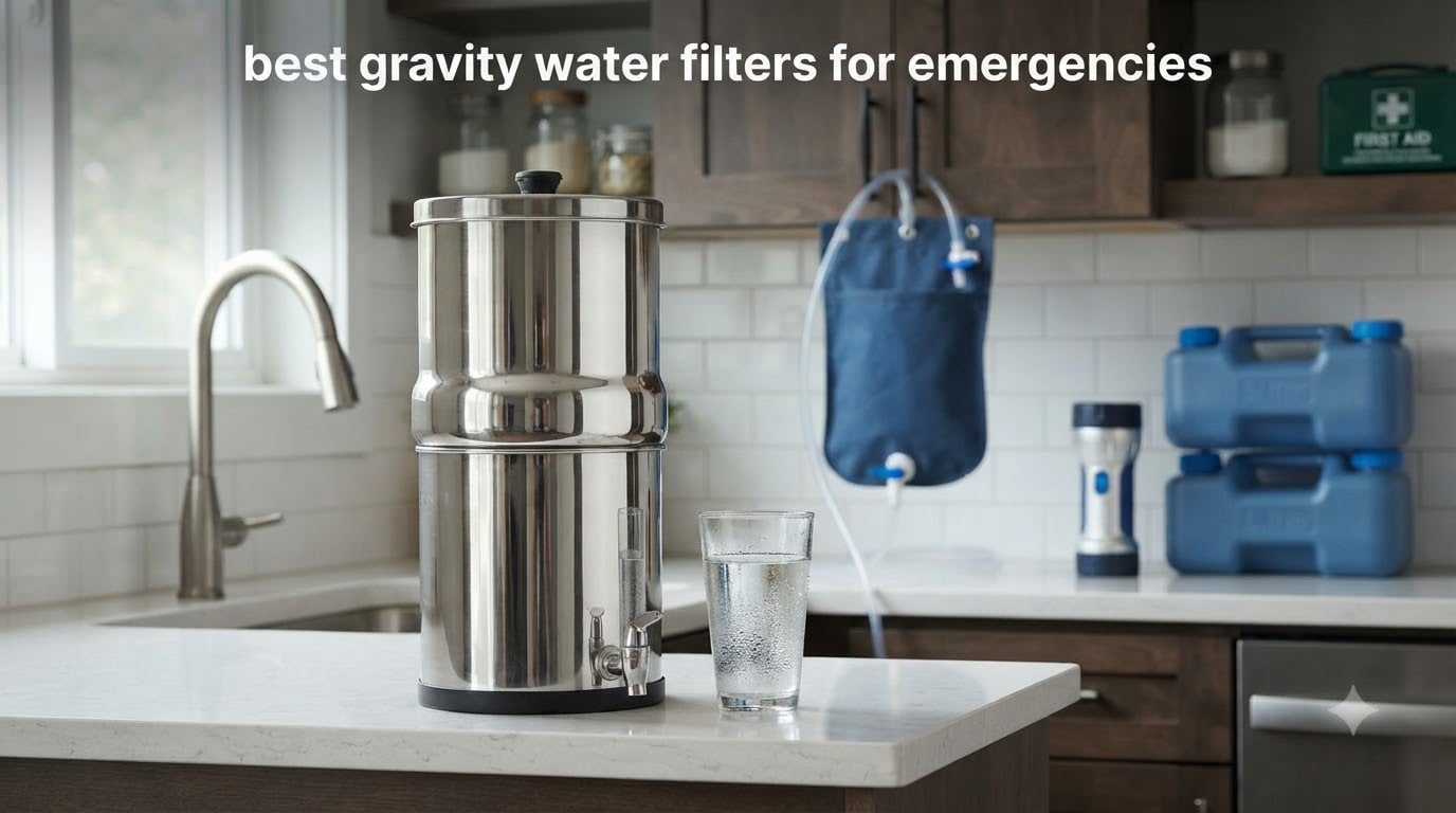 best gravity water filters for emergencies
