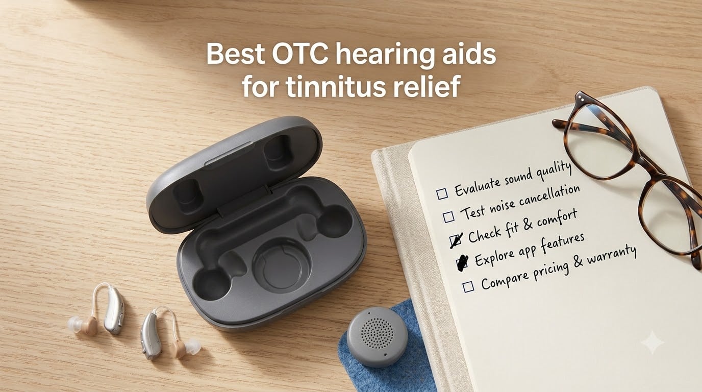 Best OTC hearing aids for tinnitus relief