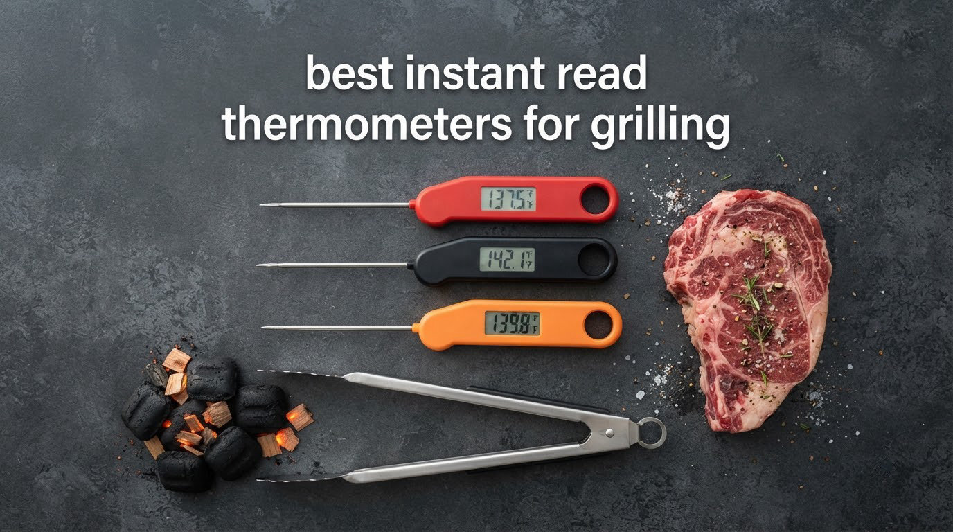 best instant read thermometers for grilling