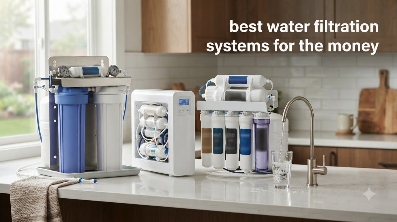 best iSpring water filtration systems for the money
