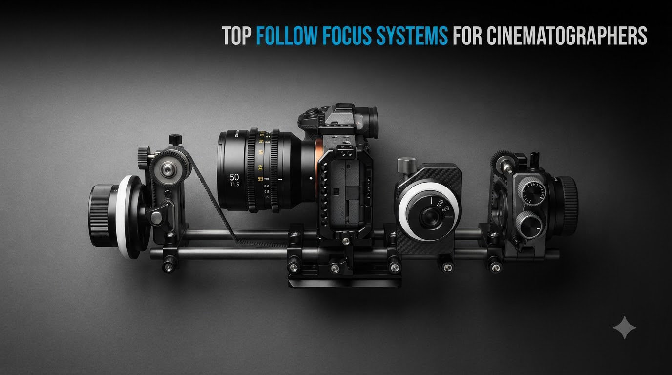 Top follow focus systems for cinematographers