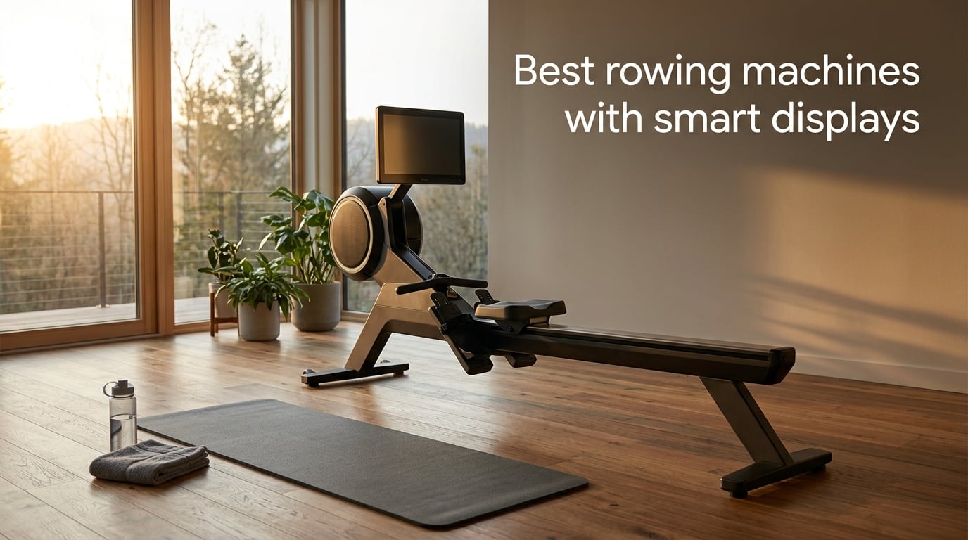 Best rowing machines with smart displays