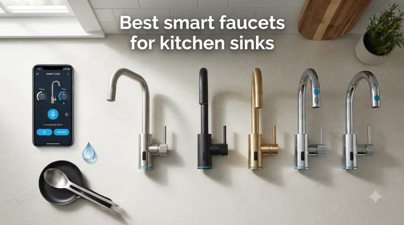 Best smart faucets for kitchen sinks