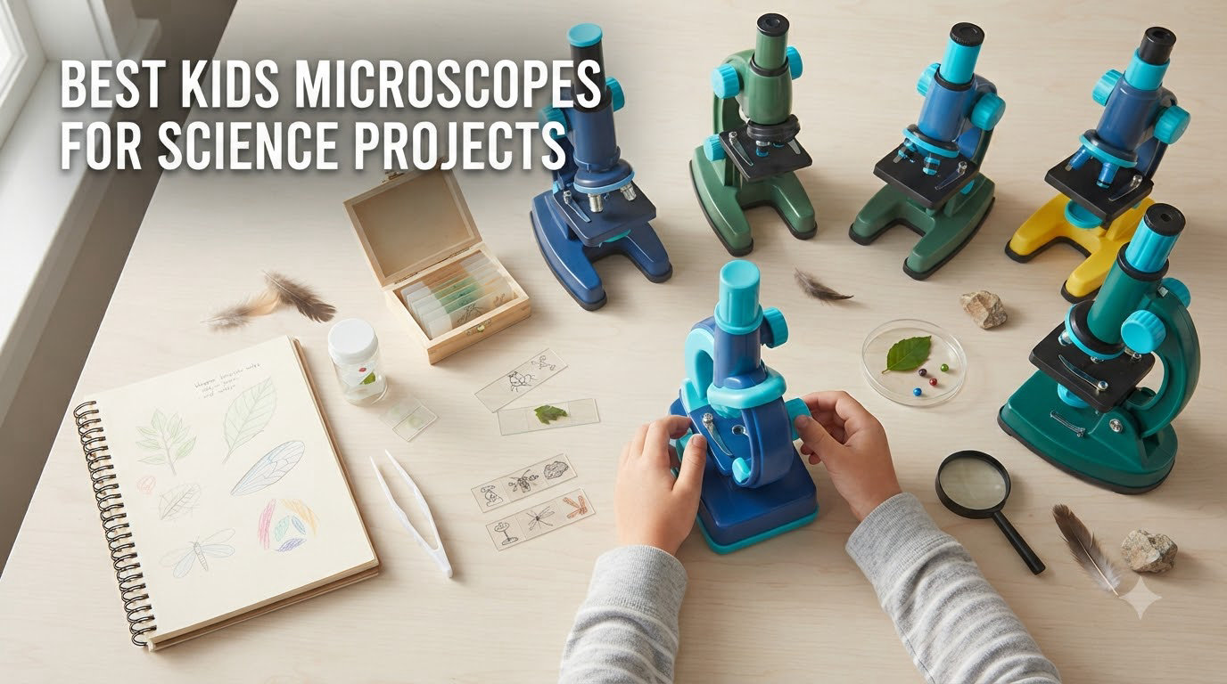 Best kids microscopes for science projects
