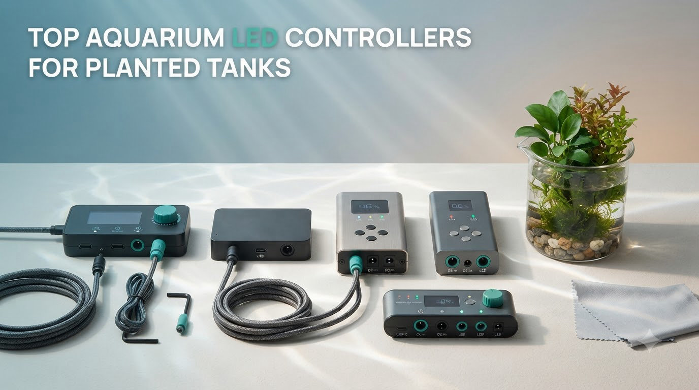 Top aquarium LED controllers for planted tanks